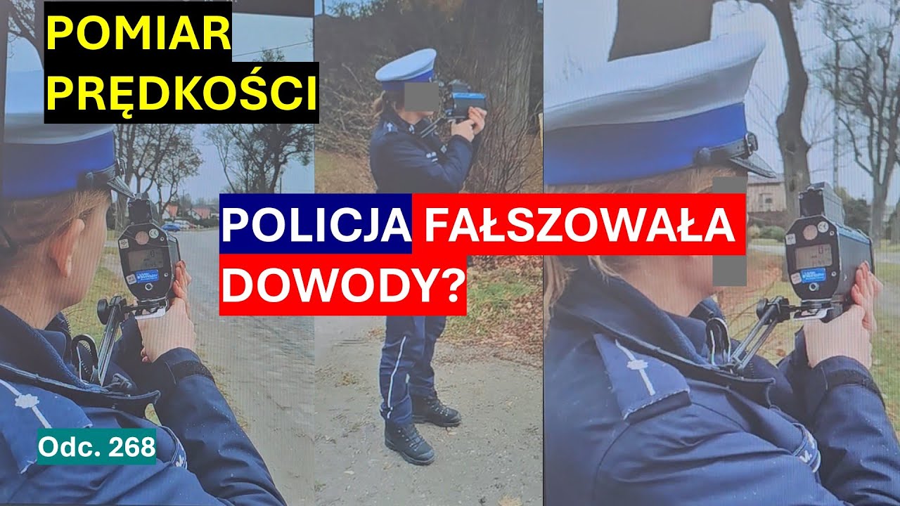 Policyjny pomiar prędkości. Oszukują? Złożyli apelację, jest wyrok! A co z komendantem z Tczewa #268