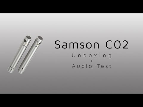 video Samson C02 Pencil Condenser Microphones