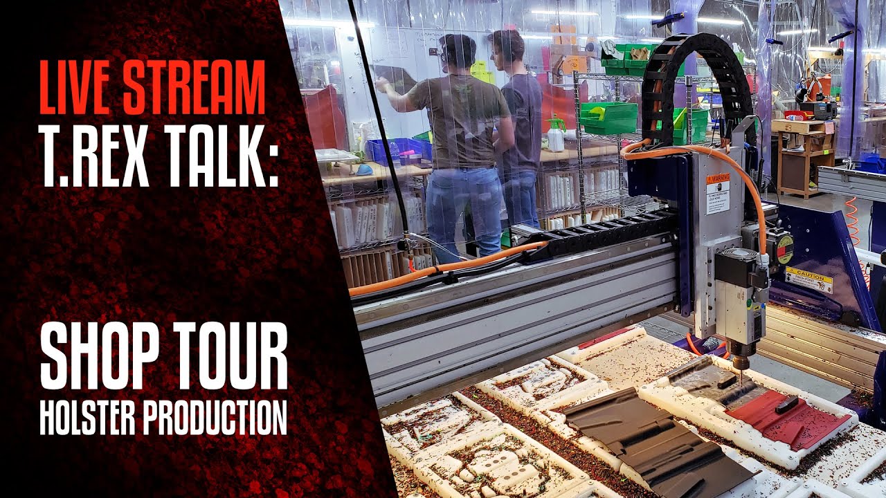 TREX TALK: Shop Tour of Holster Production