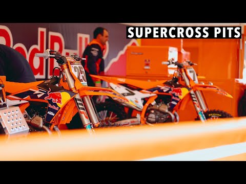 Check Out The Oakland Supercross Pits!