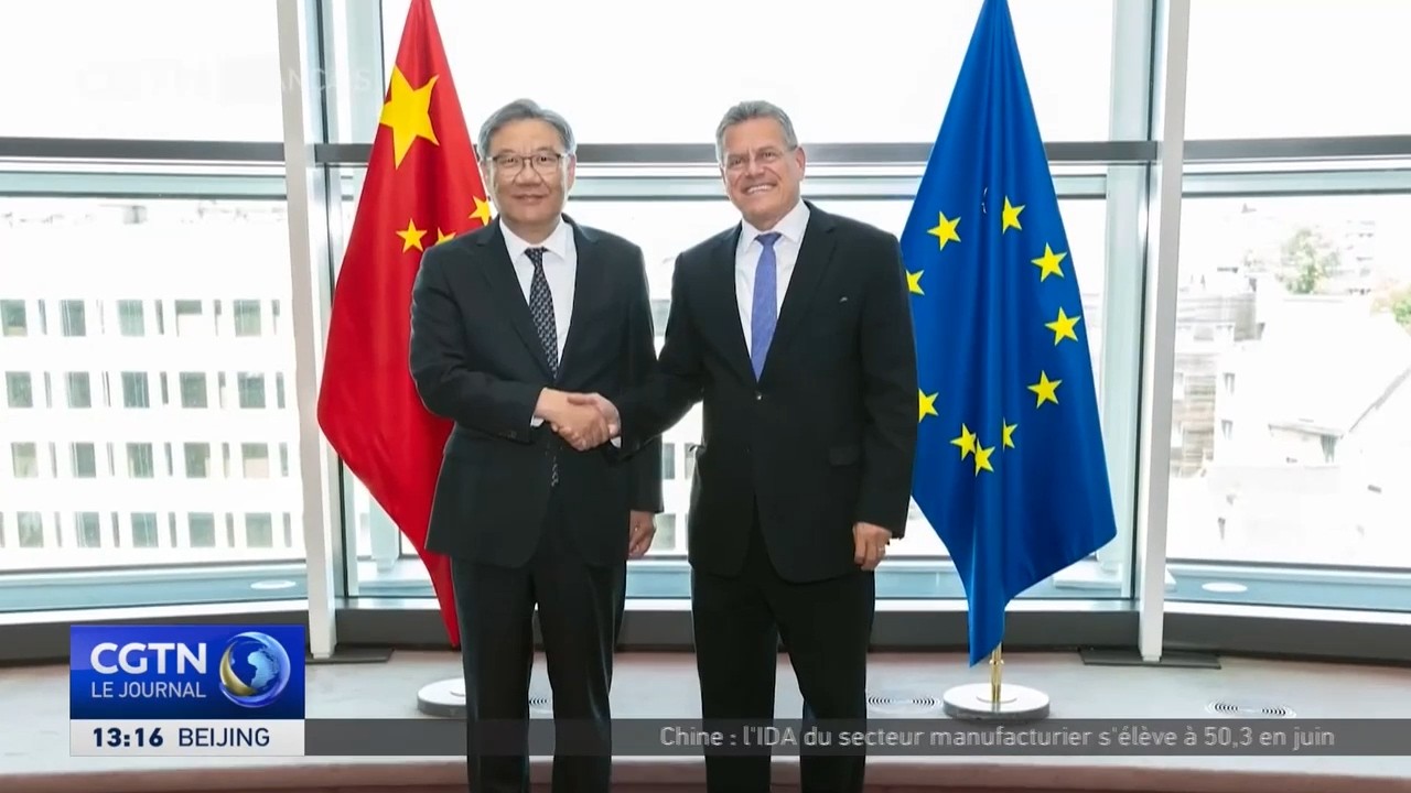 Chine-UE : mise en place officielle d'un mécanisme de consultation sur le commerce