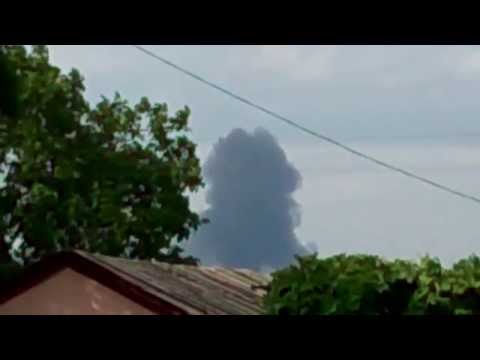 В Торезе российские террористы сбили пассажирский самолет Boeing-777 17.07.2014