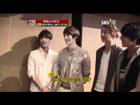 120611 K-STAR news-Juniel Showcase Jung Yong Hwa cut