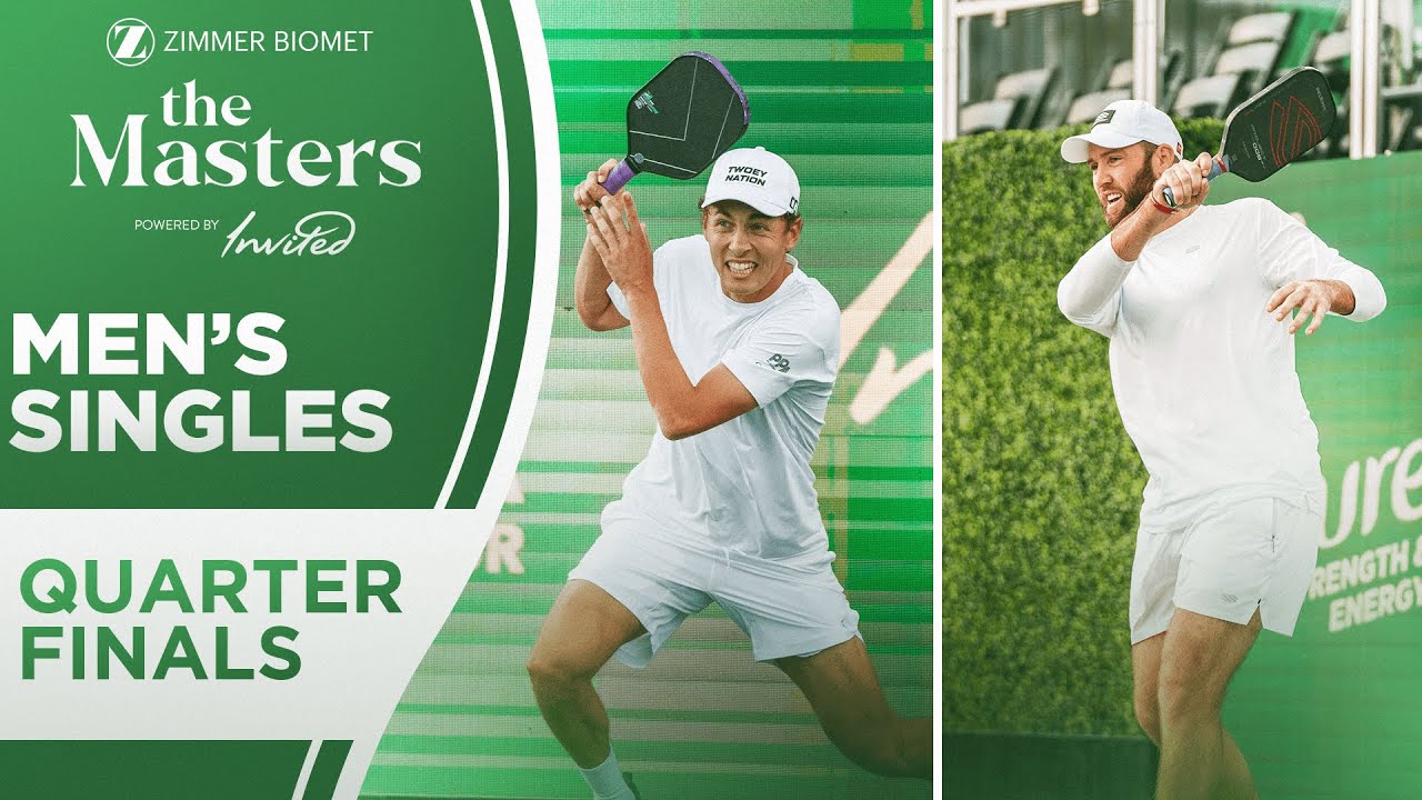 Connor Garnett v Jack Sock at the Zimmer Biomet Masters