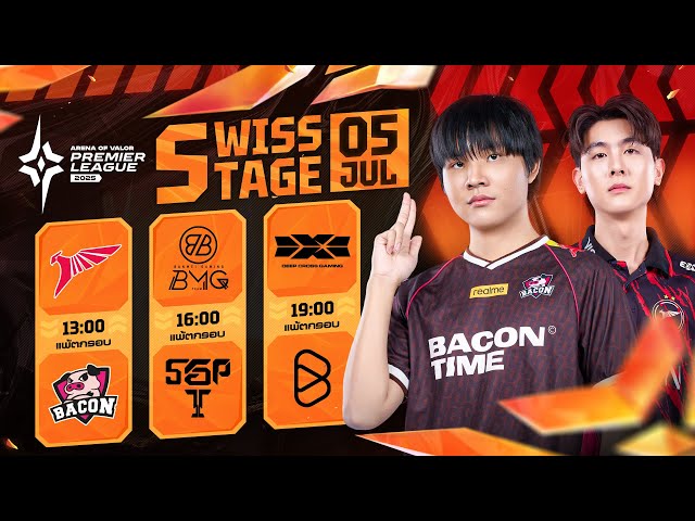 การแข่งขัน RoV นานาชาติ APL 2025🏆 รอบ Swiss Stage วันที่ 8