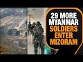 29 More Myanmar Military Personnel Enter India; India Calls For An End To The Fighting | News9