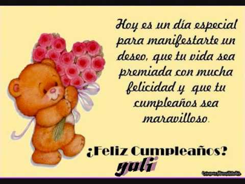 FELIZ CUMPLEAÑOS - YouTube