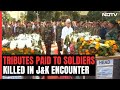 Ceremony Held To Pay Tributes To Soldiers Killed In Rajouri Encounter