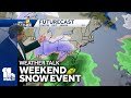 Weather Talk: All aboard the snow train!