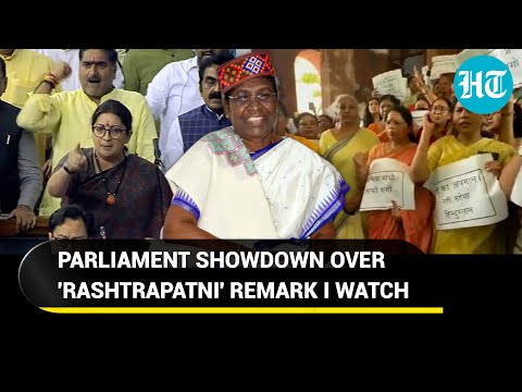 'Rashtrapatni': Smriti, Nirmala tear into Sonia Gandhi after Cong MP 'insults' Pres Murmu