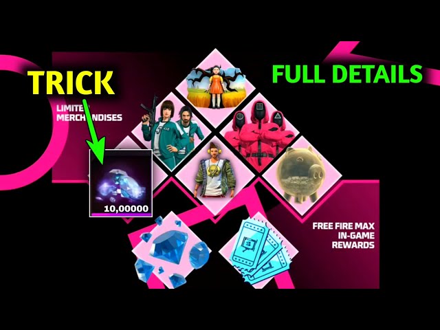 Use Trick & Win Ddakji Master Challenge & Get Diamond 😲 | free fire squid game event details |