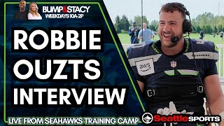 #Seahawks Robbie Ouzts - "I Love It Here." on First Training Camp in Seattle | #SeattleSports