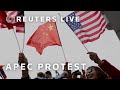 LIVE: Protesters gather in San Francisco during APEC summit