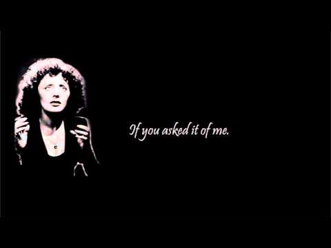 Édith Piaf - Hymne à l'Amour (English Lyrics, Paroles Française)
