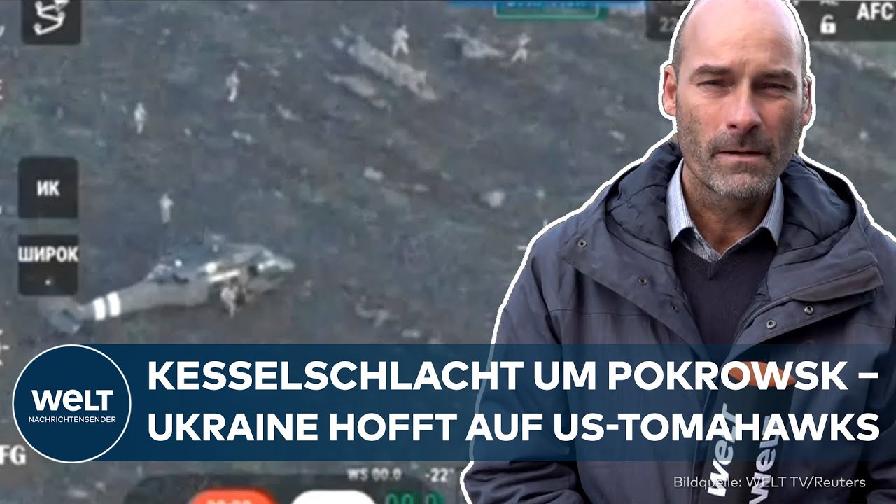 PUTINS KRIEG: Drama an der Ostfront ‒ Ukrainische Elite-Brigade soll Pokrows-Kessel knacken