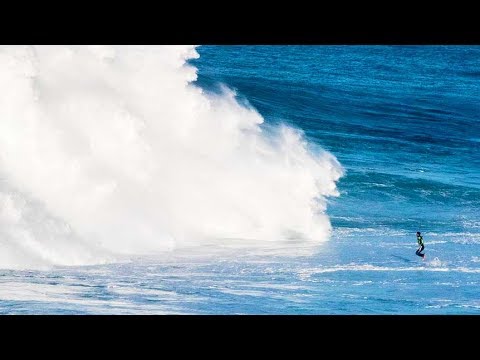 Surfing the Big Waves of Winter | Nazaré 2017 Reel