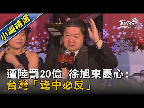遭陸罰20億 徐旭東憂心:台灣「逢中必反」｜TVBS新聞