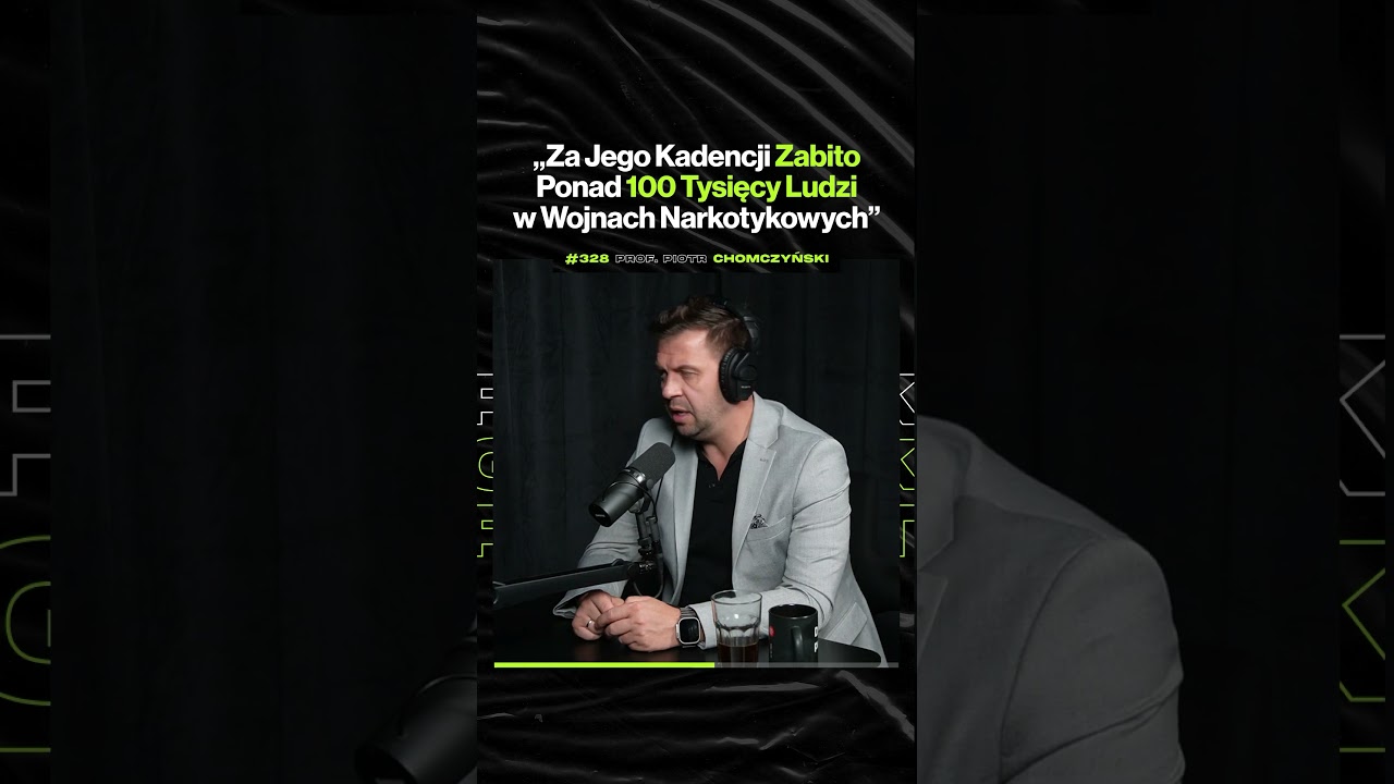 „Za Jego Kadencji Zabito Ponad 100 Tysięcy Ludzi w Wojnach Narkotykowych” – prof. Piotr Chomczyński