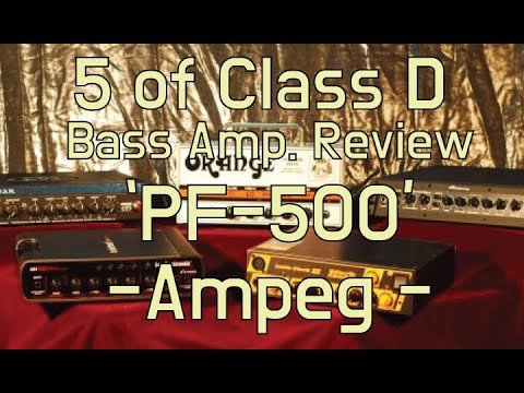 Ampeg PF-500 - Class D Bass Amp.