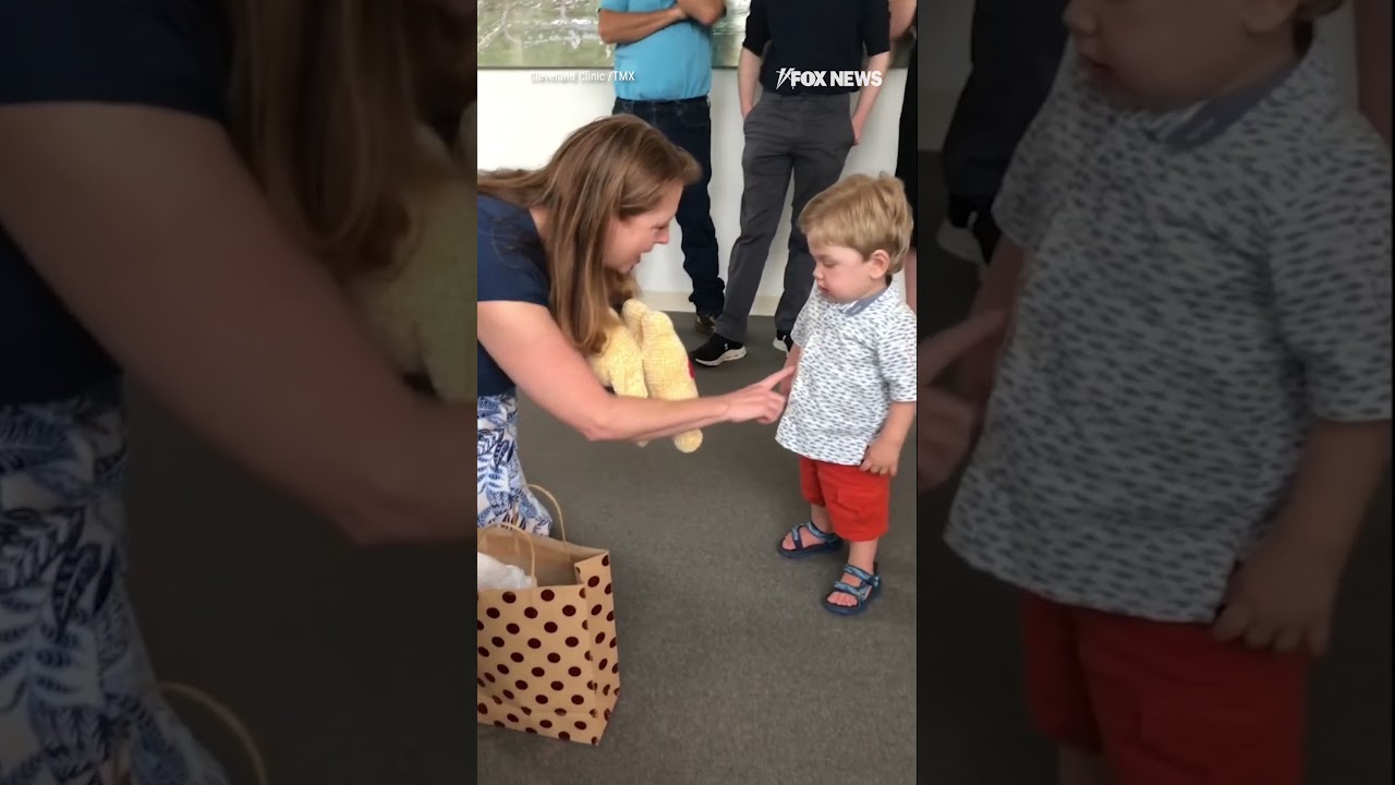 Living donor meets young boy she helped save with transplant