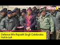 Defence Min Rajnath Singh Celebrates Holi In Leh | Holi With Jawan |  NewsX