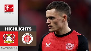 Wirtz & Co. On A Roll! | Bayer 04 Leverkusen — FC St. Pauli 2-1 | Highlights | MD 13 – Bundesliga