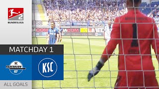 Picture-perfect start | SC Paderborn 07 — Karlsruher SC 5-0 | All Goals | MD1 – Bundesliga 2 — 22/23