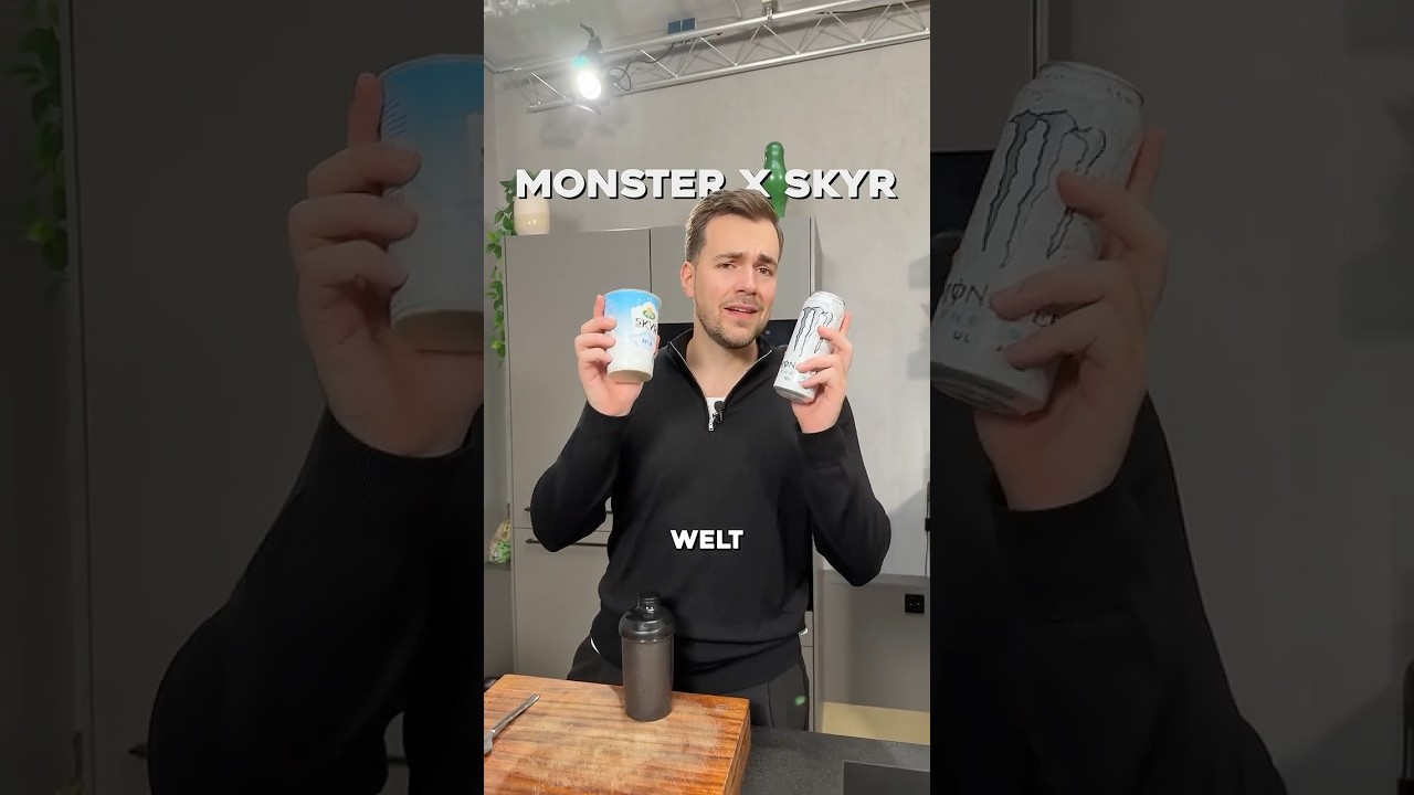 Skyr mit weißem Monster 🤯🥤