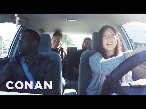 Ice Cube, Kevin Hart And Conan Help A Student Driver - CONAN on TBS