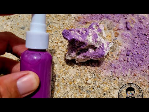 video ARK 2oz Purple Spray Colorant for Dry Reef Rock Aquascape-Fish Safe