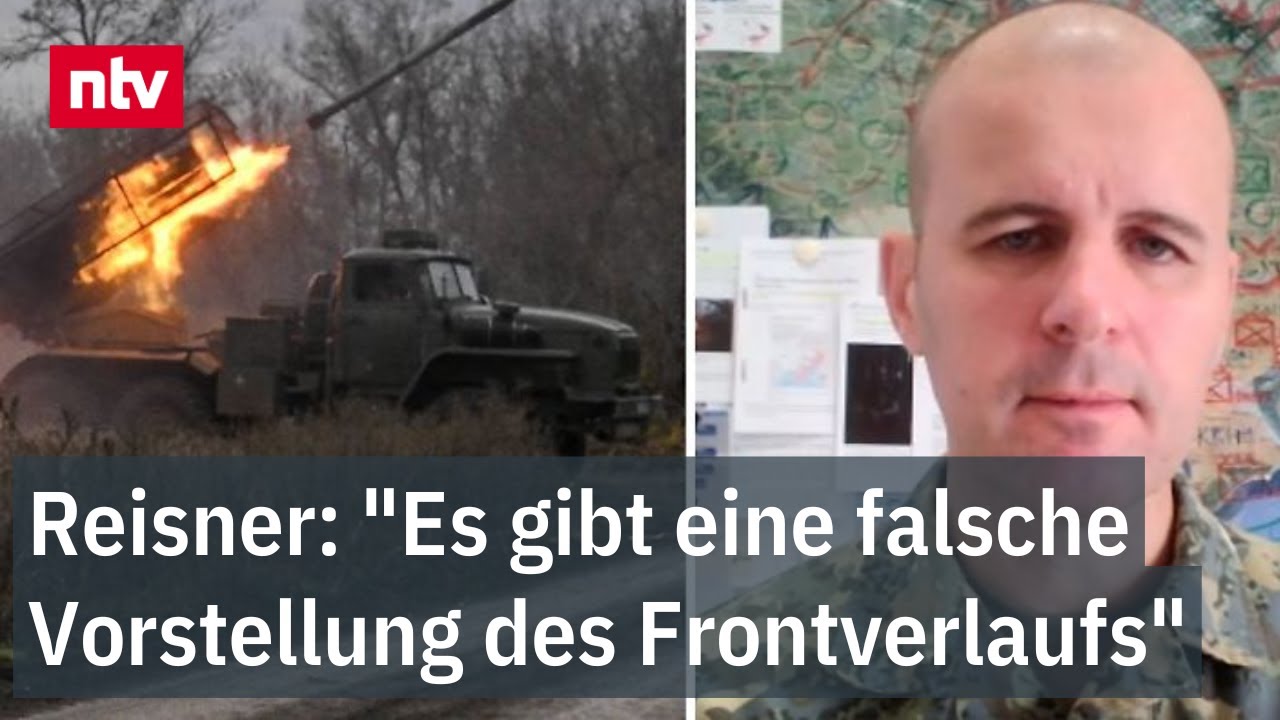Oberst Reisner zur Ukraine-Lage: "Es gibt eine falsche Vorstellung des Frontverlaufs"