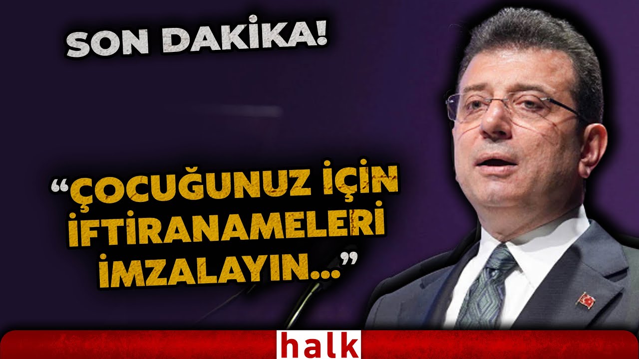 SON DAKİKA! Tutuklu İBB Başkanı Ekrem İmamoğlu'ndan çarpıcı mesaj!