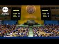 UN General Assembly votes for cease-fire in Gaza