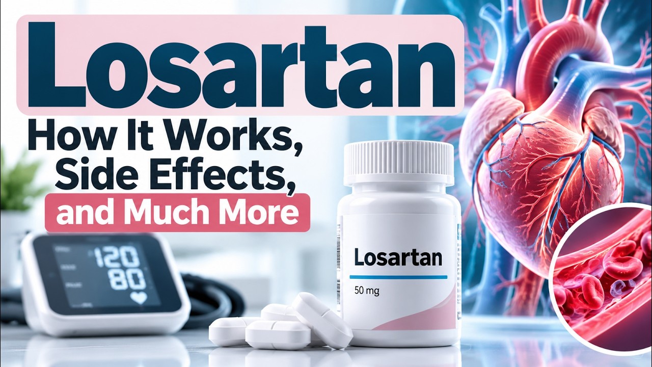 Losartan - How It Works, Side Effects, and Much More