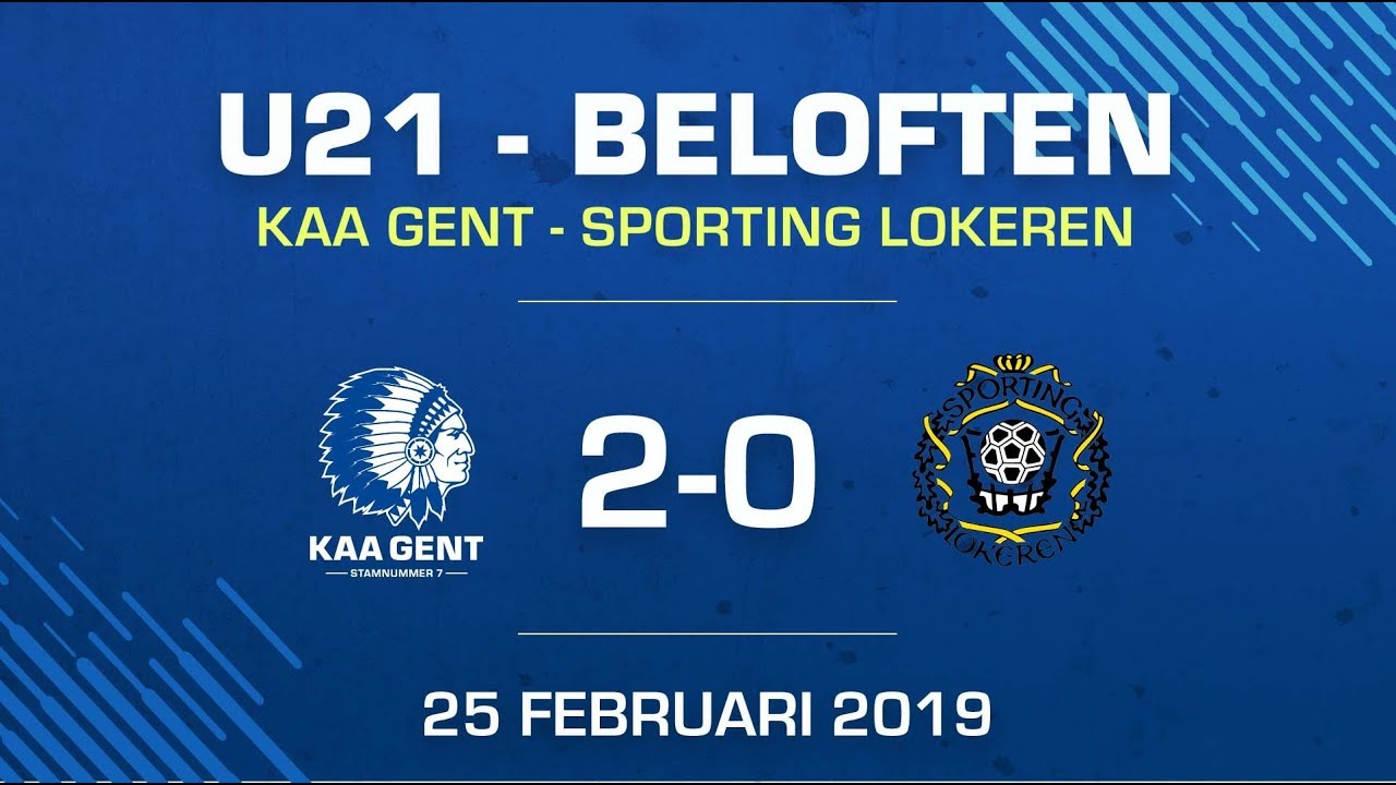 U21 KAA GENT - Lokeren: 2-0