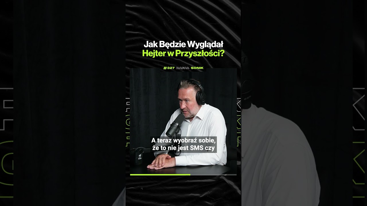 Jak Będzie Wyglądał Hejter w Przyszłości? – ft. @RafalSonikOfficial