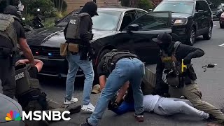 Unidentified D.C. agents CAUGHT violently tackling food driver