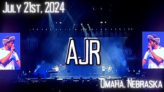 AJR + mxmtoon Concert- The Maybe Man Tour - CHI, Omaha, Nebraska (July 21st, 2024)