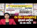 Today Important Headlines in News Papers | News Analysis | 09-05-2024 | hmtv News