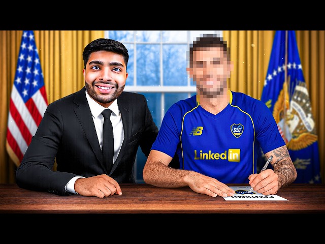 Our First Signing…