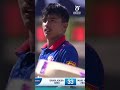Subash Bhandari shatters the stumps 👊 #U19WorldCup #Cricket(International Cricket Council) - 00:17 min - News - Video