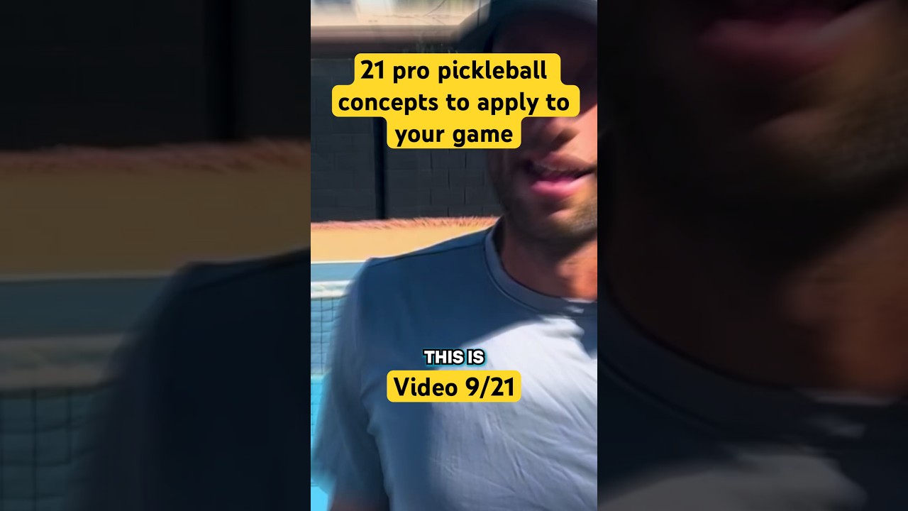 When you move up levels, this one thing becomes increasingly difficult (VIDEO 9/21) #pickleball