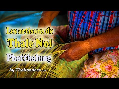 ban thale noi, village d'artisans à phatthalung