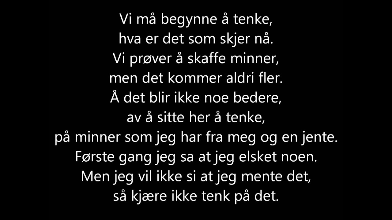 MatZ & RKD - Minner For Livet (lyrics) - YouTube