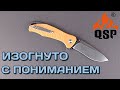 Нож складной Raven, 8,6 см, QSP KNIFE, Китай видео продукта