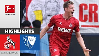 90 Seconds!! Köln Turns Game Around! | 1. FC Köln — VfL Bochum 2-1 | Highlights | Matchday 28 – BULI