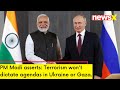 Terrorist Or Violence Cant Set Agenda | PM Modi on War In Ukraine, Gaza | NewsX