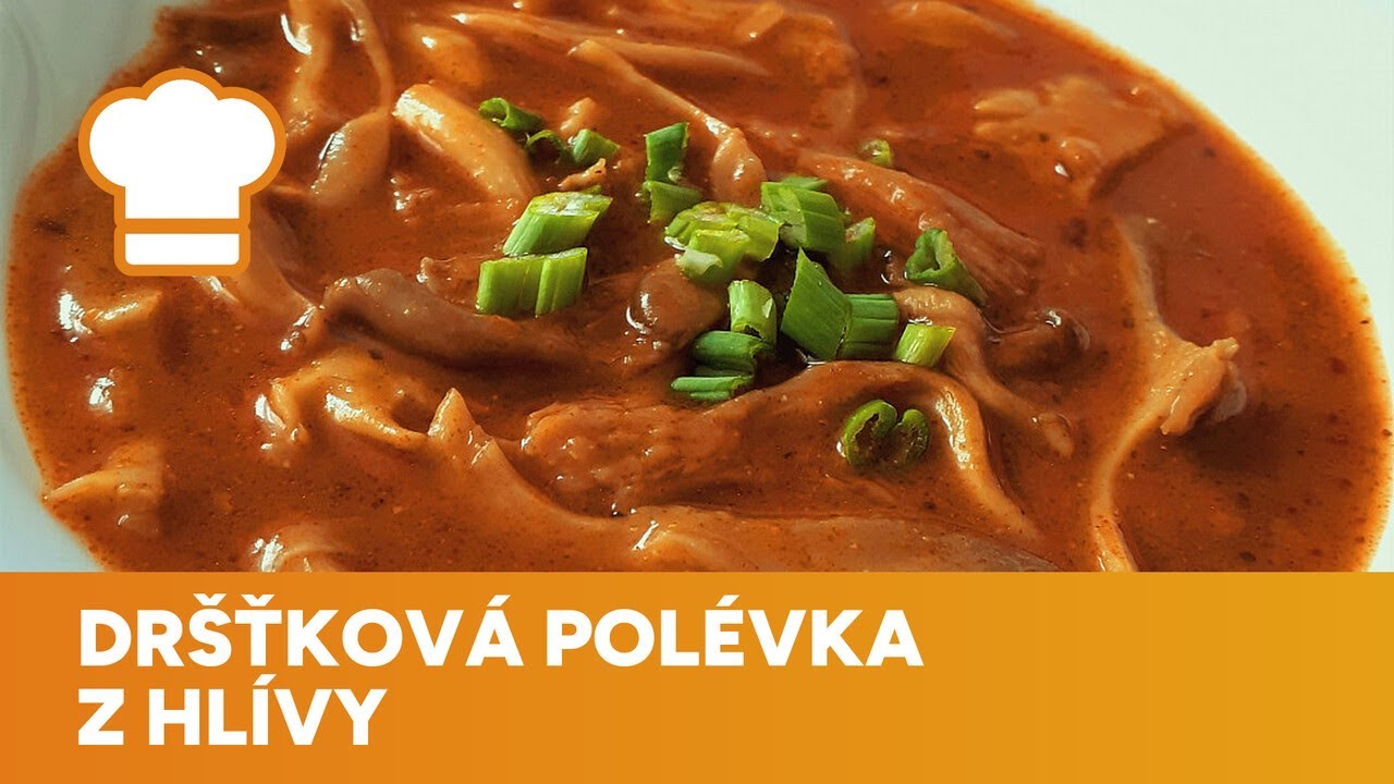 Vegetariánská dršťková polévka z hlívy neurazí žádného strávníka