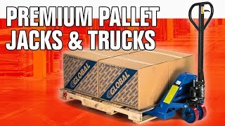 Premium Pallet Jack Truck 6600 Lb. Capacity 27 x 48 