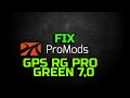 GPS RG PRO GREEN Promods FIX v7.0